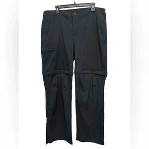 Gander Mountain Guide Series Convertible Zip Pants Women’s Size 18 Black Hiking